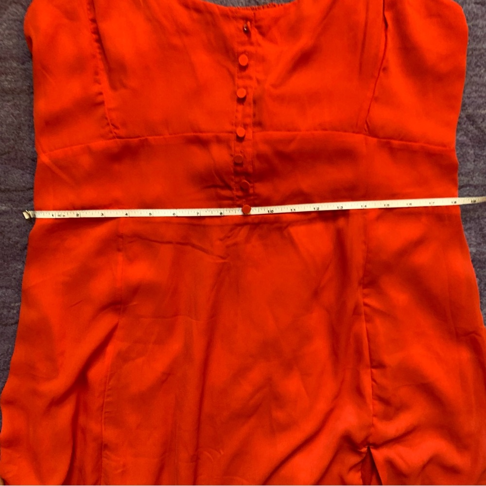 Abercrombie Tie-Strap Corset Midi Dress Size XLP New With Tags - Picture 4 of 6